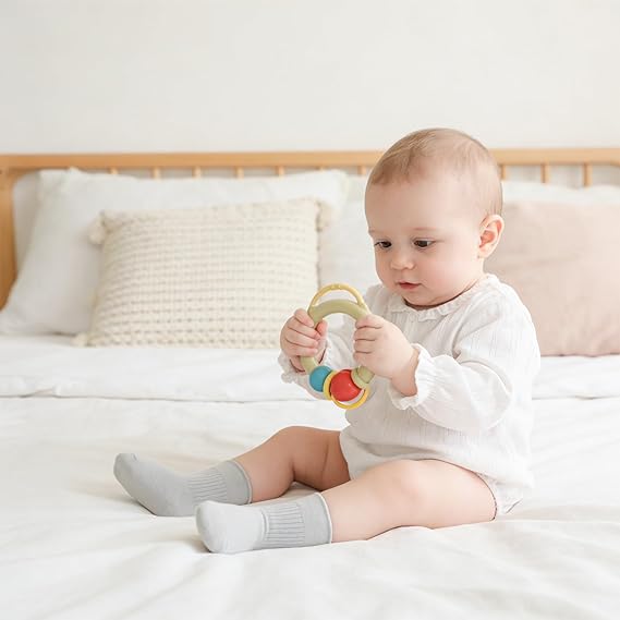 Baby Girls/Boys Socks Infant Toddler Soft Crew Ankle Socks Newborn Cotton Comfortable Sock for Dress