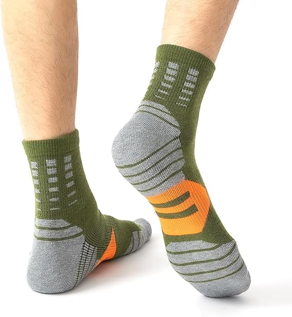 Men Cushion Quarter Socks