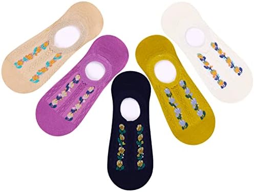 No Show Socks Novelty Cat Dog Socks Girl Cute Animal Pattern Low Cut Socks Non Slip Christmas Gifts