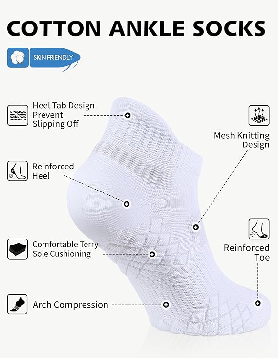 Mens Running Ankle Socks