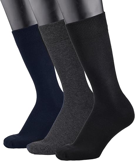 Men's Premium Soft Combed Cotton Trouser Dress Socks