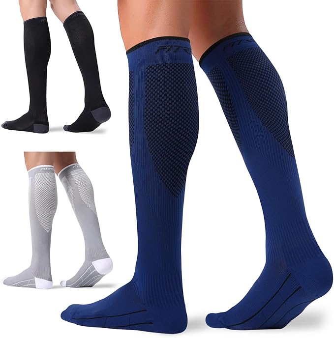 Compression Socks for Women and Men 20-30mmHg-Circulation Support Socks