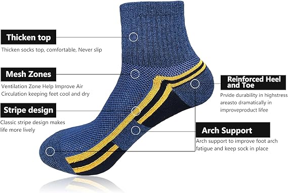 Men's Quarter Socks
