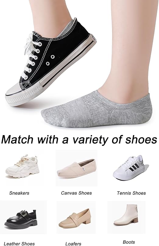 Boys Girls No Show Mesh Socks Cotton Non Slip Low Cut Arch Support Socks