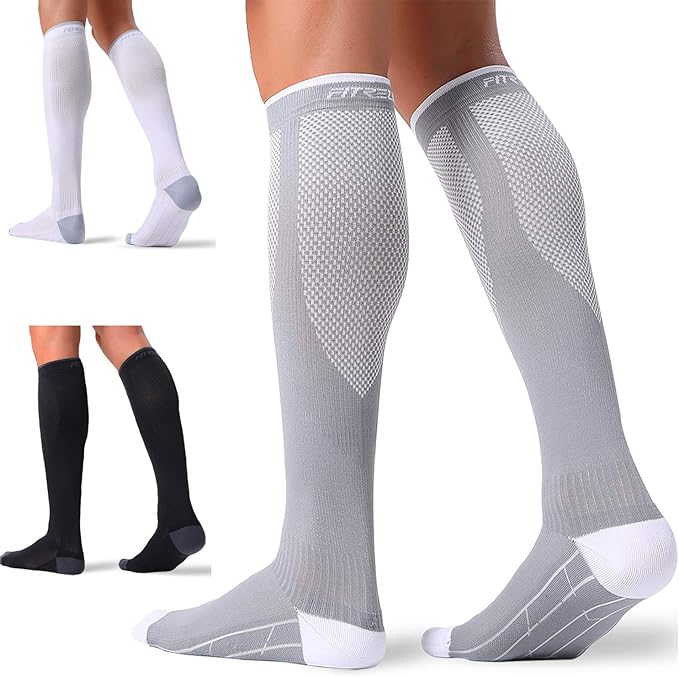 Compression Socks for Women and Men 20-30mmHg-Circulation Support Socks