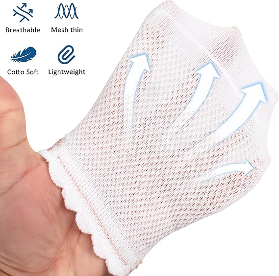 Baby Girls Boys Mesh Thin Socks Cotton Low Cut Kids Toddler No Show Ankle Socks