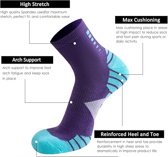 Men Cushion Quarter Socks