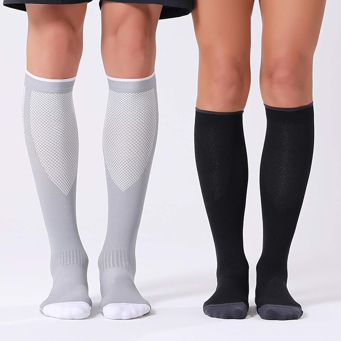 Compression Socks for Women and Men 20-30mmHg-Circulation Support Socks