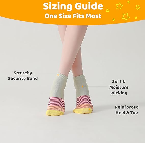Womens Ankle Socks, Low Cut Colorful Fun Athletic Casual