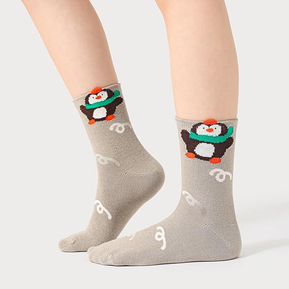 Boys Cotton Socks Soft Novelty Socks Cute Fruit Pattern