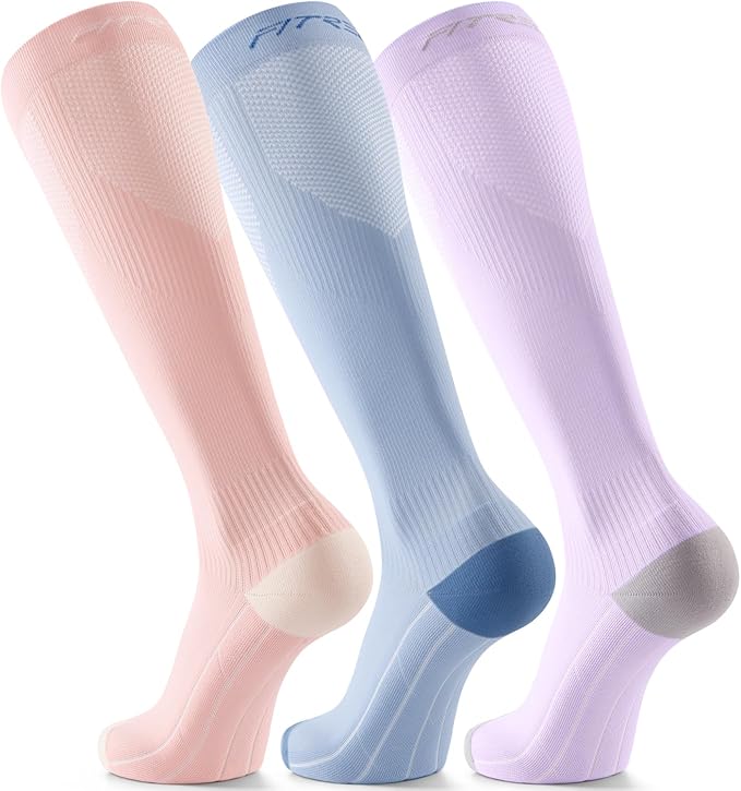 Compression Socks for Women and Men 20-30mmHg-Circulation Support Socks