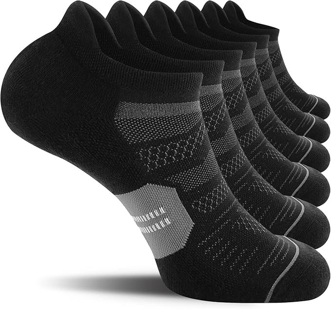 Men's Ankle Running Socks with Cushion