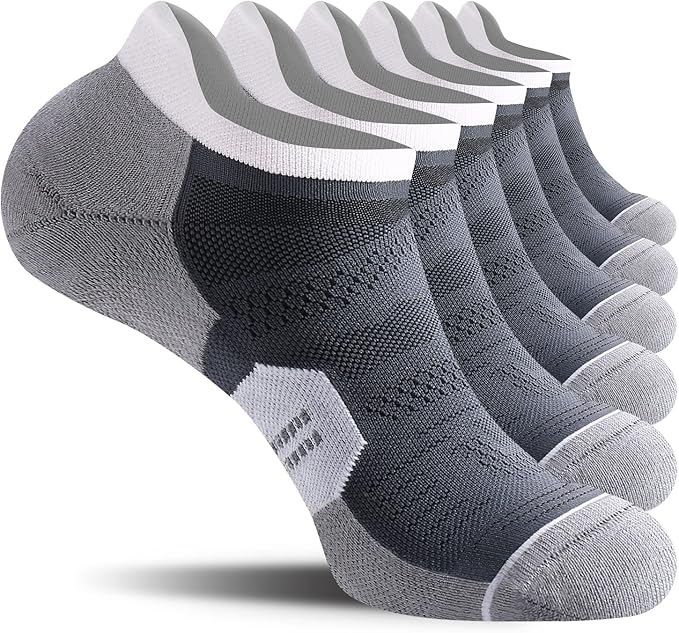 Men's Ankle Running Socks with Cushion