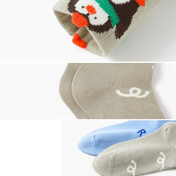 Boys Cotton Socks Soft Novelty Socks Cute Fruit Pattern