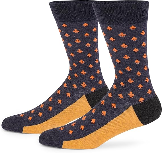 Crew Colorful Cotton Novelty Dress Socks