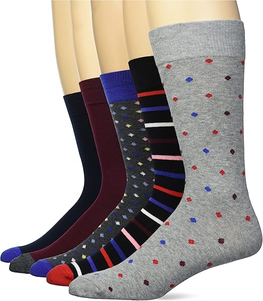 Over the Calf Socks for Men | Colorful Funky Dress Socks