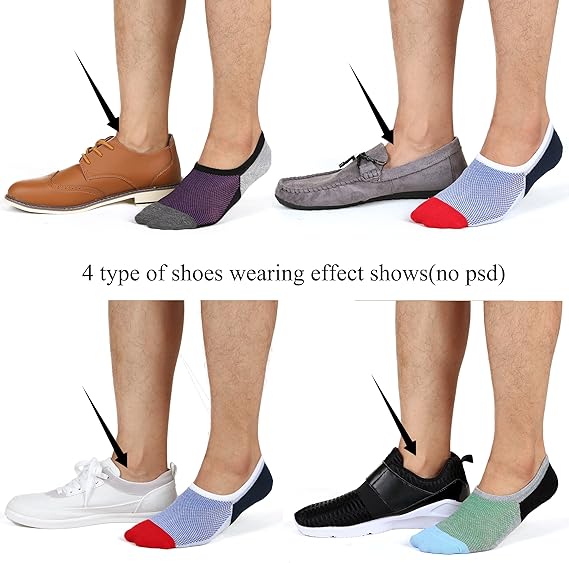 Mens No Show Socks
