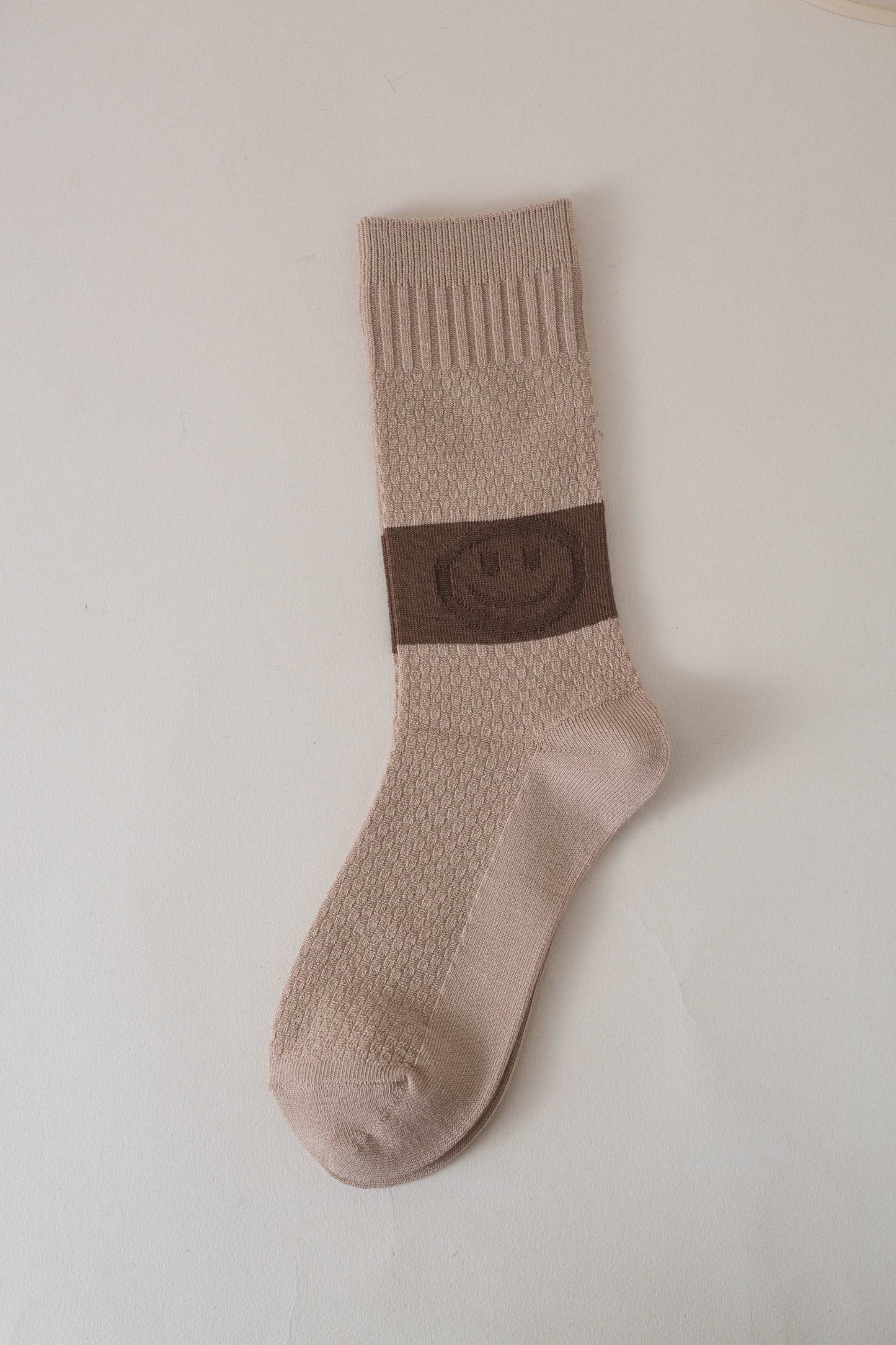 Women’s Crew Sock Smile Face