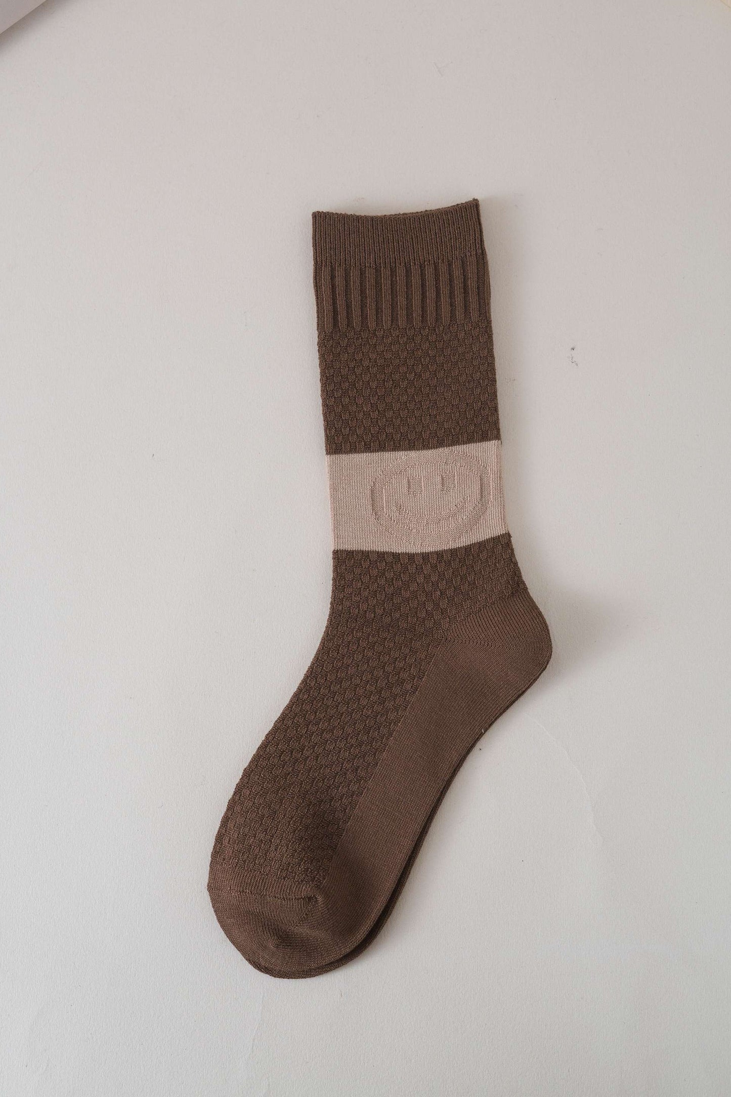 Women’s Crew Sock Smile Face