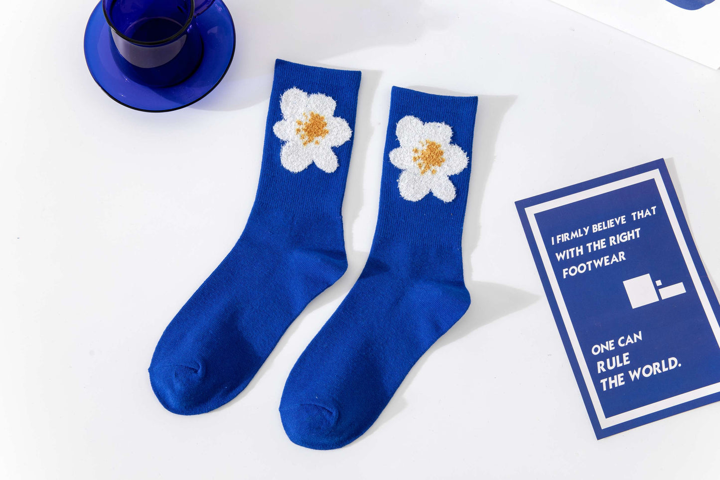 Women’s Crew Sock Klein Blue