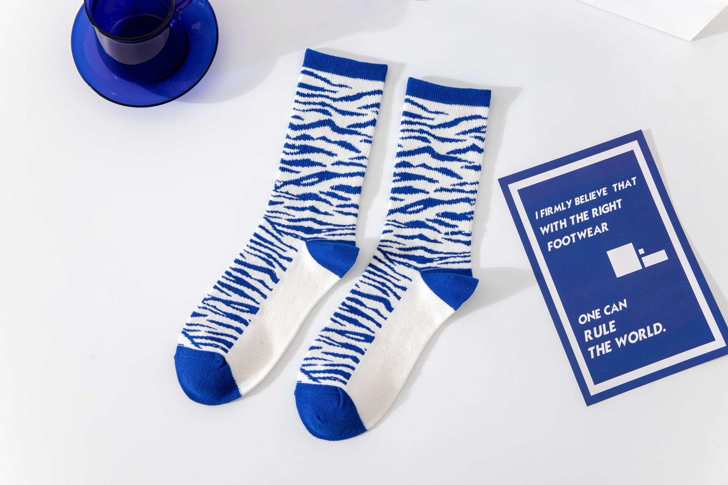 Women’s Crew Sock Klein Blue