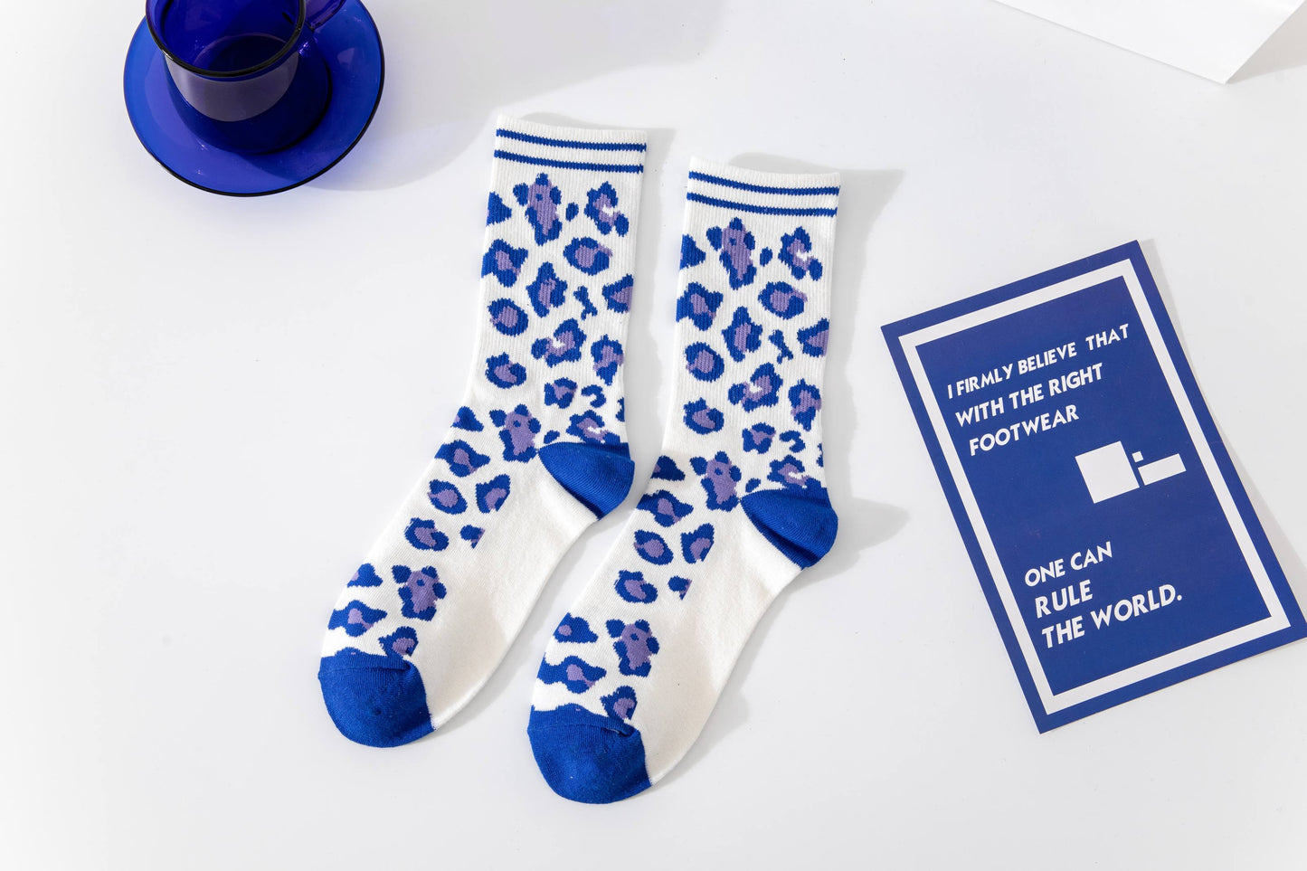 Women’s Crew Sock Klein Blue
