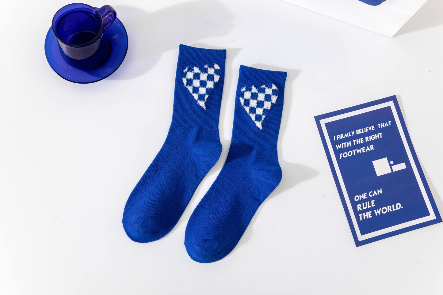 Women’s Crew Sock Klein Blue