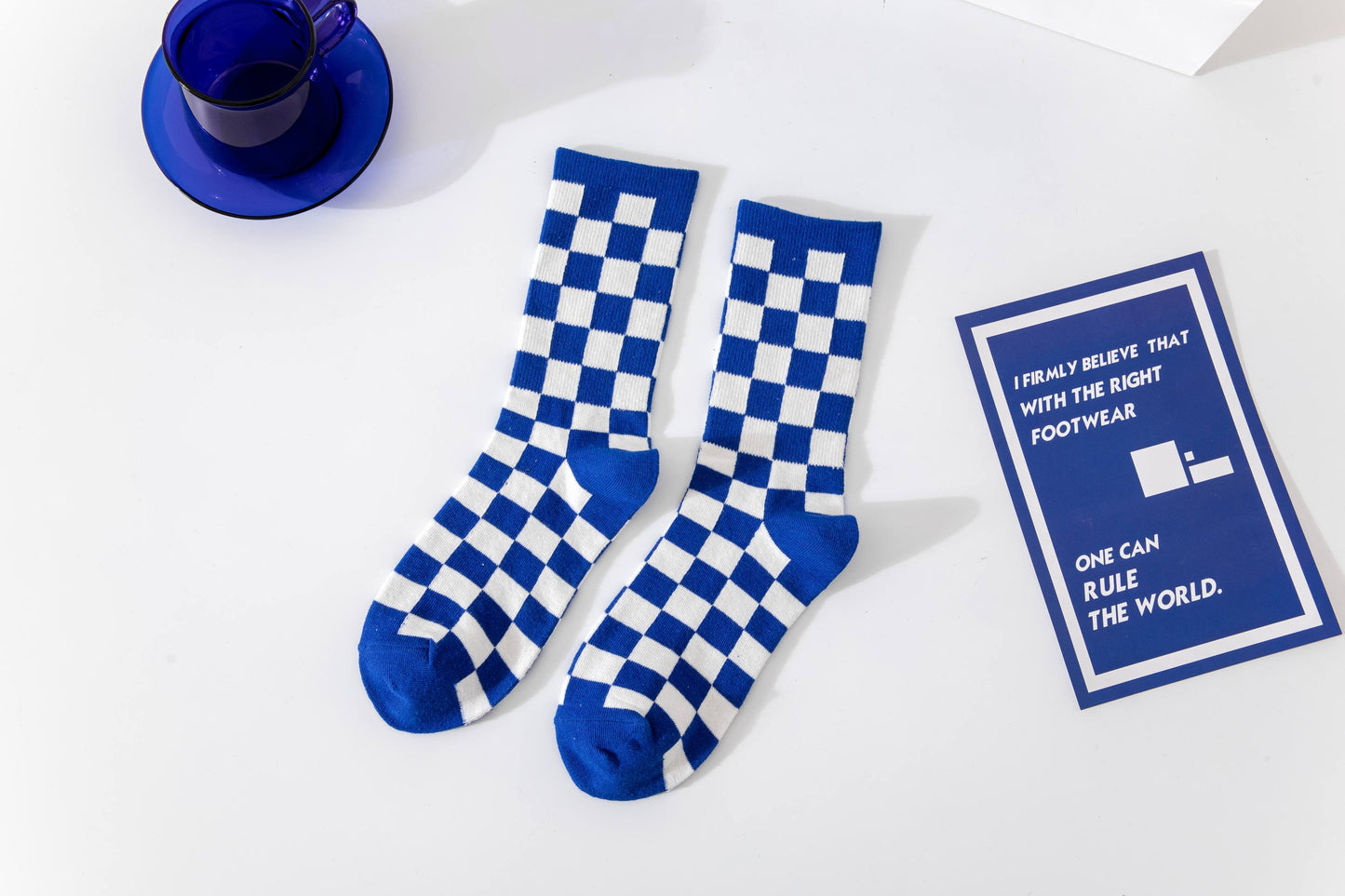 Women’s Crew Sock Klein Blue