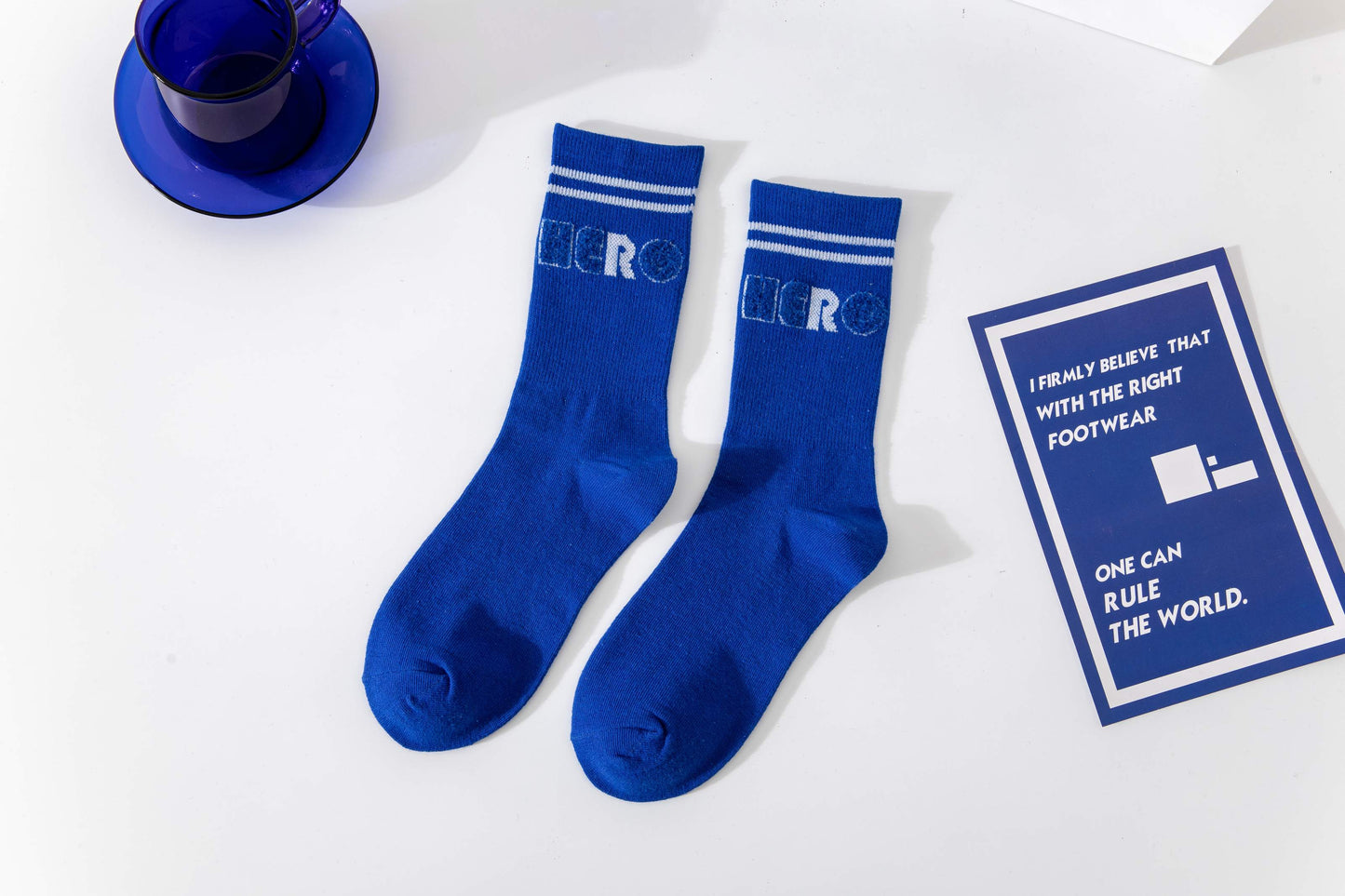 Women’s Crew Sock Klein Blue
