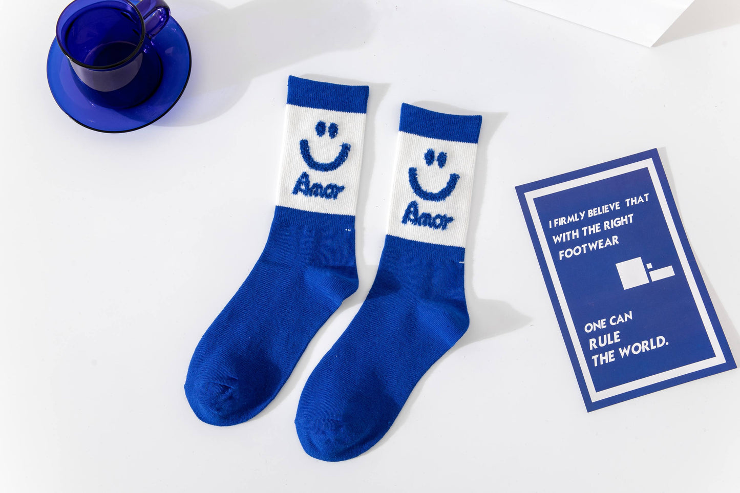 Women’s Crew Sock Klein Blue