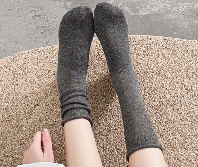 Women’s Roll Top Crew Sock