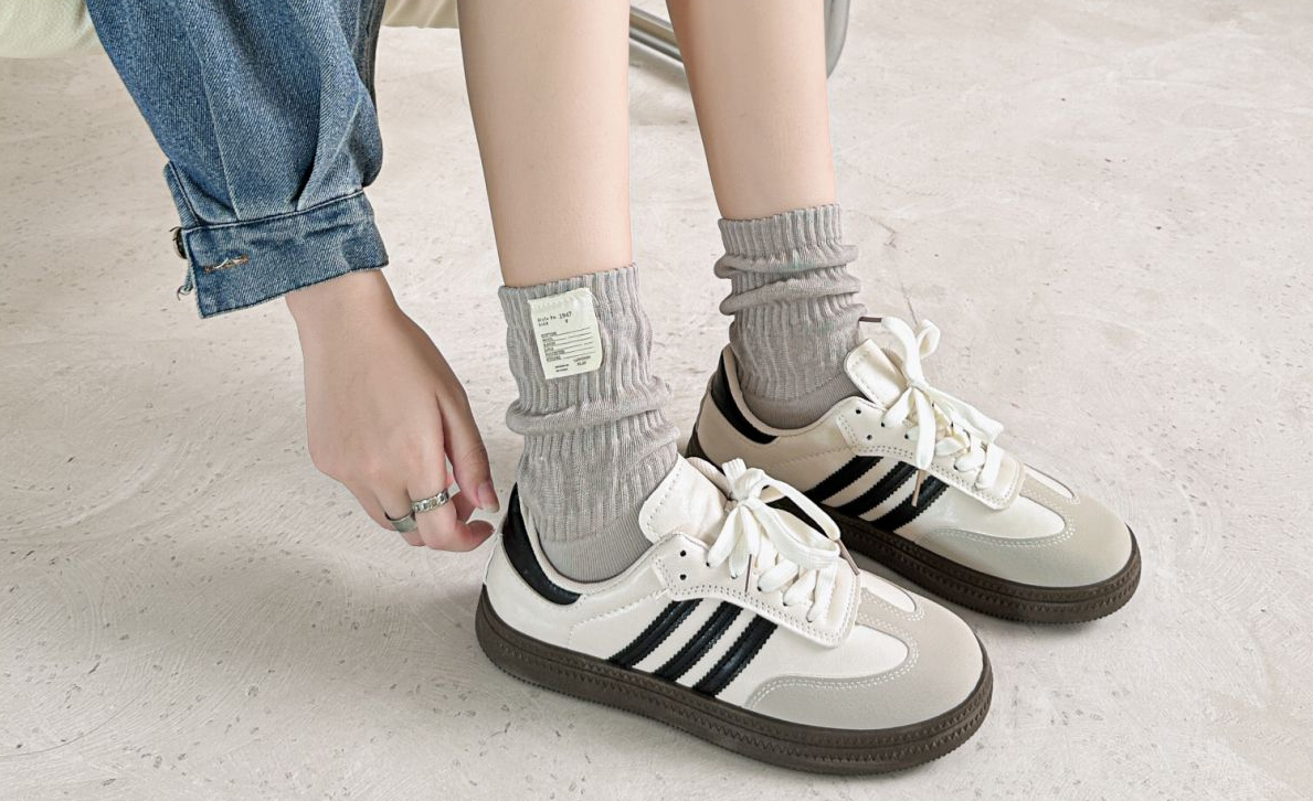 Women’s Lable Crew & Calf Sock