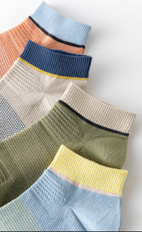 Women's Ankle Socks Quick-drying Multi-coloring