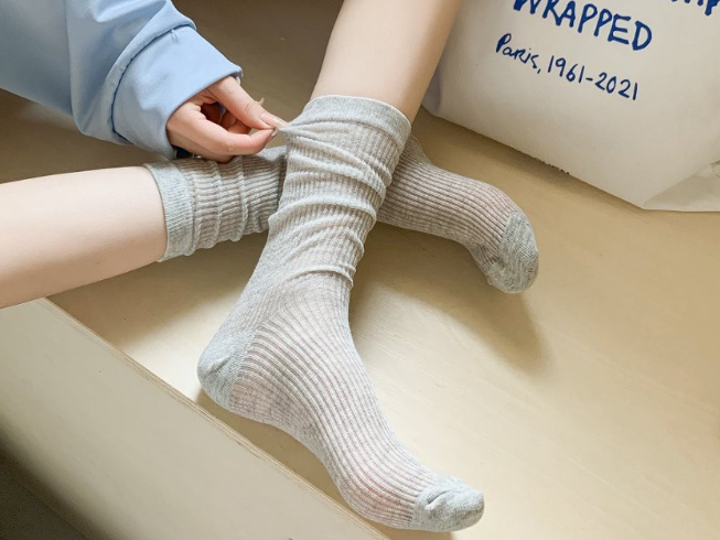 Women’s Rib Crew Sock Soft, Breathable, Lightweight