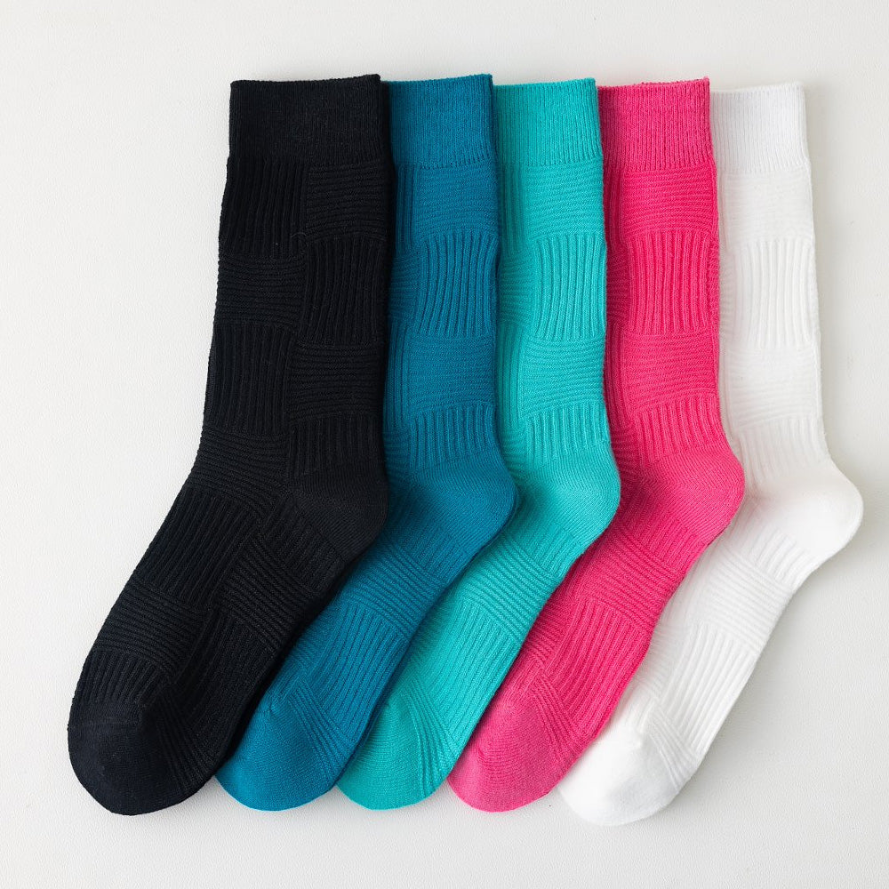 Women’s Crew Sock Bamboo Patterns