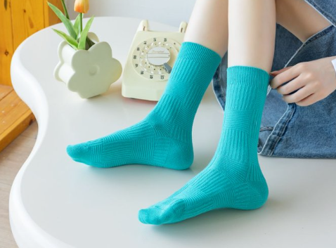 Women’s Crew Sock Bamboo Patterns