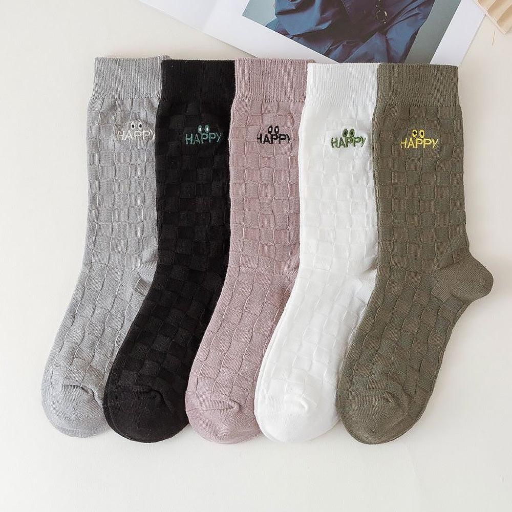 Women’s Crew Sock Square Square Design