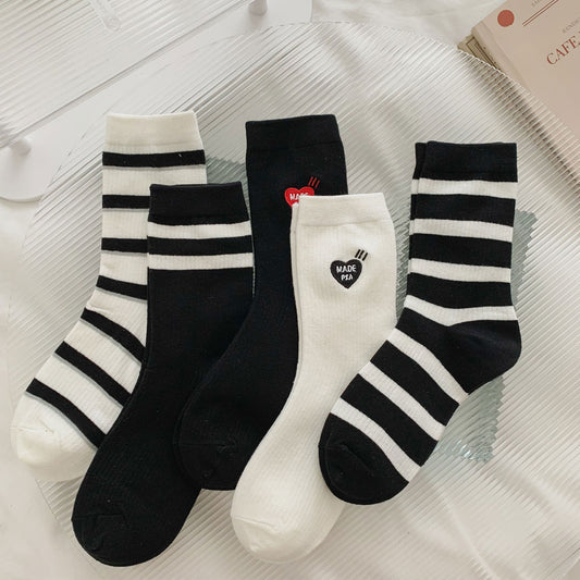 Women’s Stripes Crew Sock