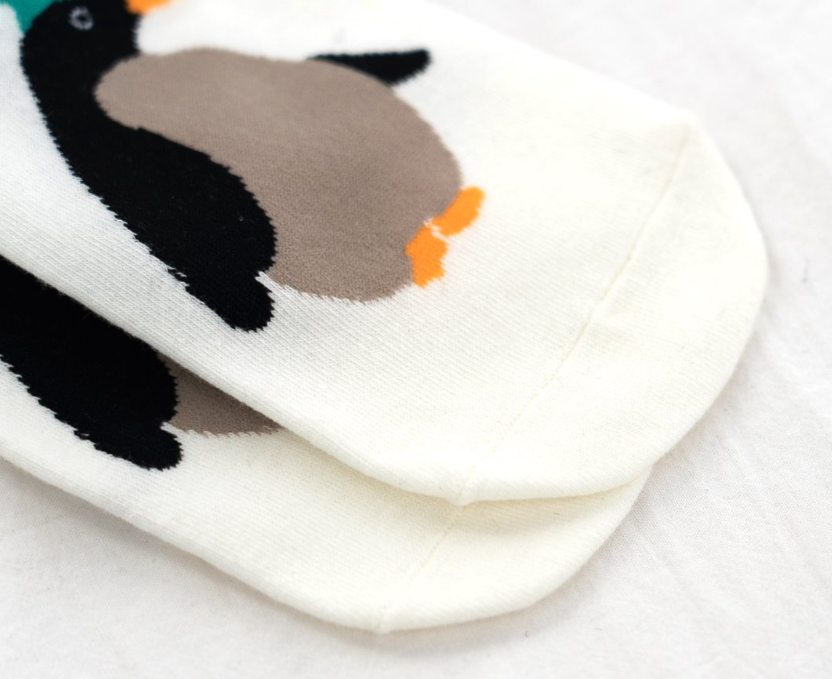 Women’s Ankle Sock Animal Embroidery