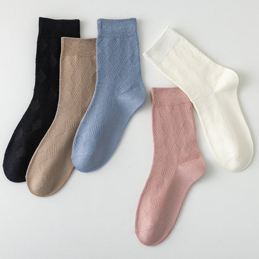 Women’s Quarter Sock Argyle Pattern