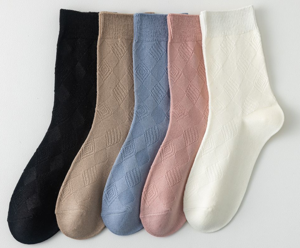 Women’s Quarter Sock Argyle Pattern