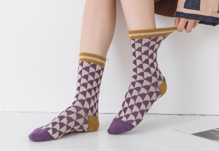Women’s Quarter Mini Crew Sock(Photo-Series)