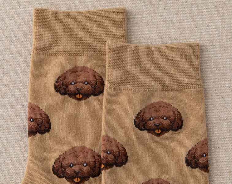 Unisex Animal Crew Sock