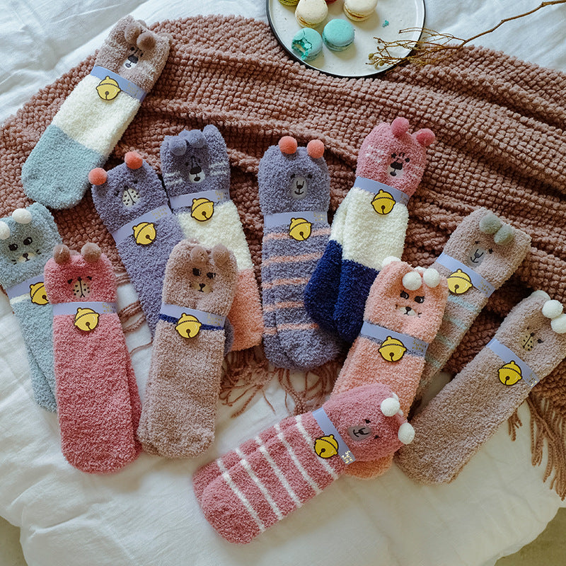 Cozy socks for women(series-animal pattern)