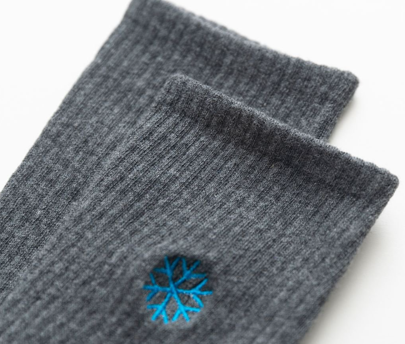 Women’s Weather Embroidery Crew Sock