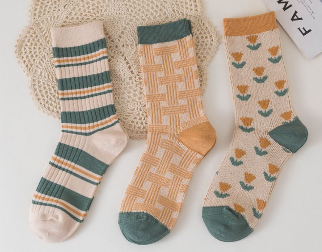 Women’s Quarter Mini Crew Sock(Photo-Series)