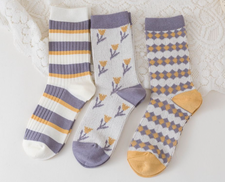 Women’s Quarter Mini Crew Sock(Photo-Series)