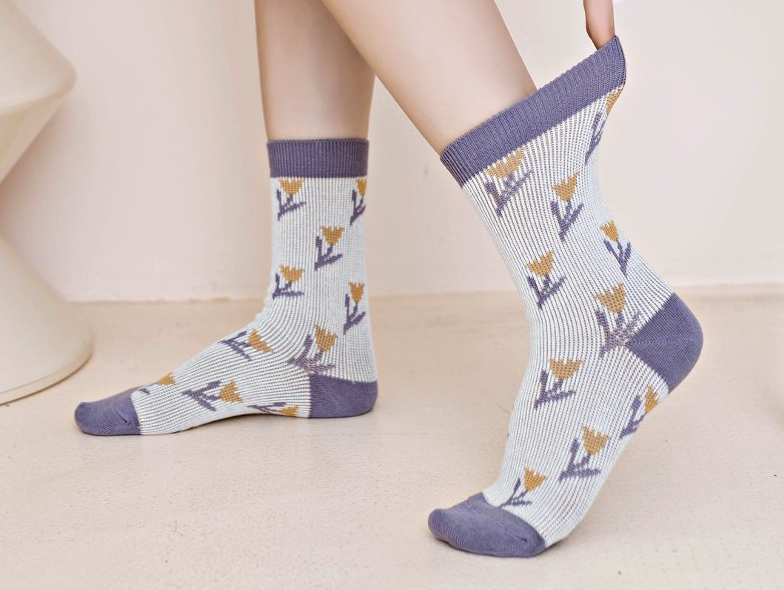 Women’s Quarter Mini Crew Sock(Photo-Series)