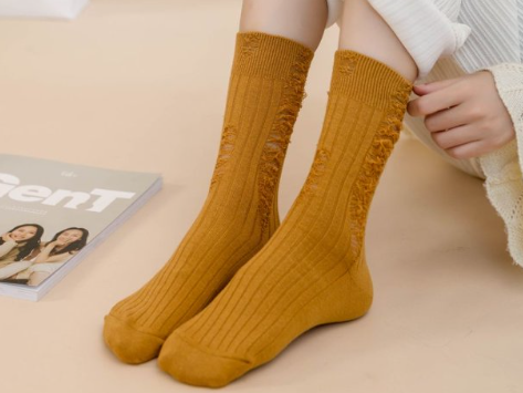 Women’s Quarter Mini Crew Sock(Photo-Series)