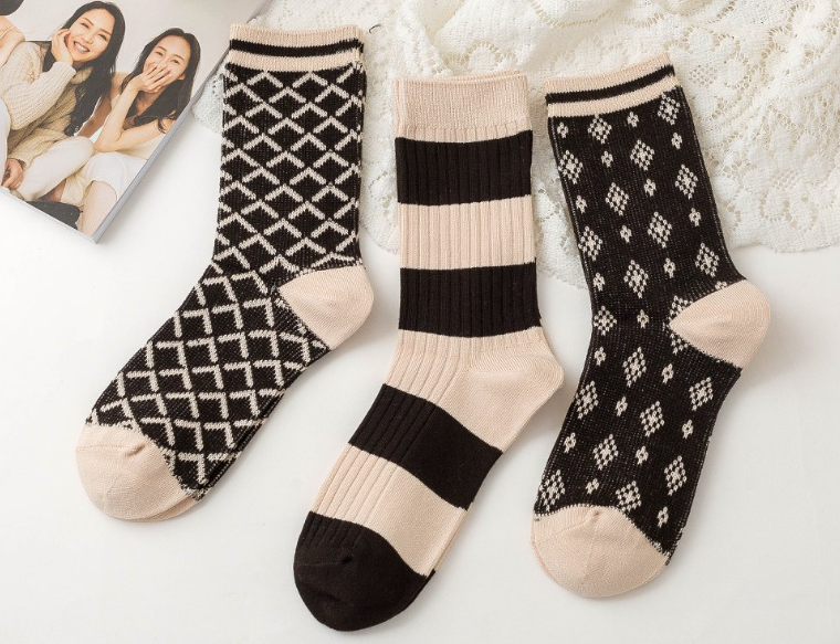 Women’s Quarter Mini Crew Sock(Photo-Series)